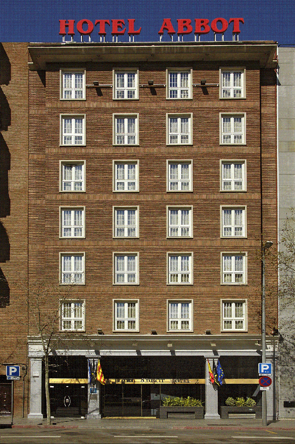 Hotel Abbot Barcelona Exterior foto